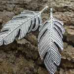 Pendentif - Plume style Tibétain (1 pce)