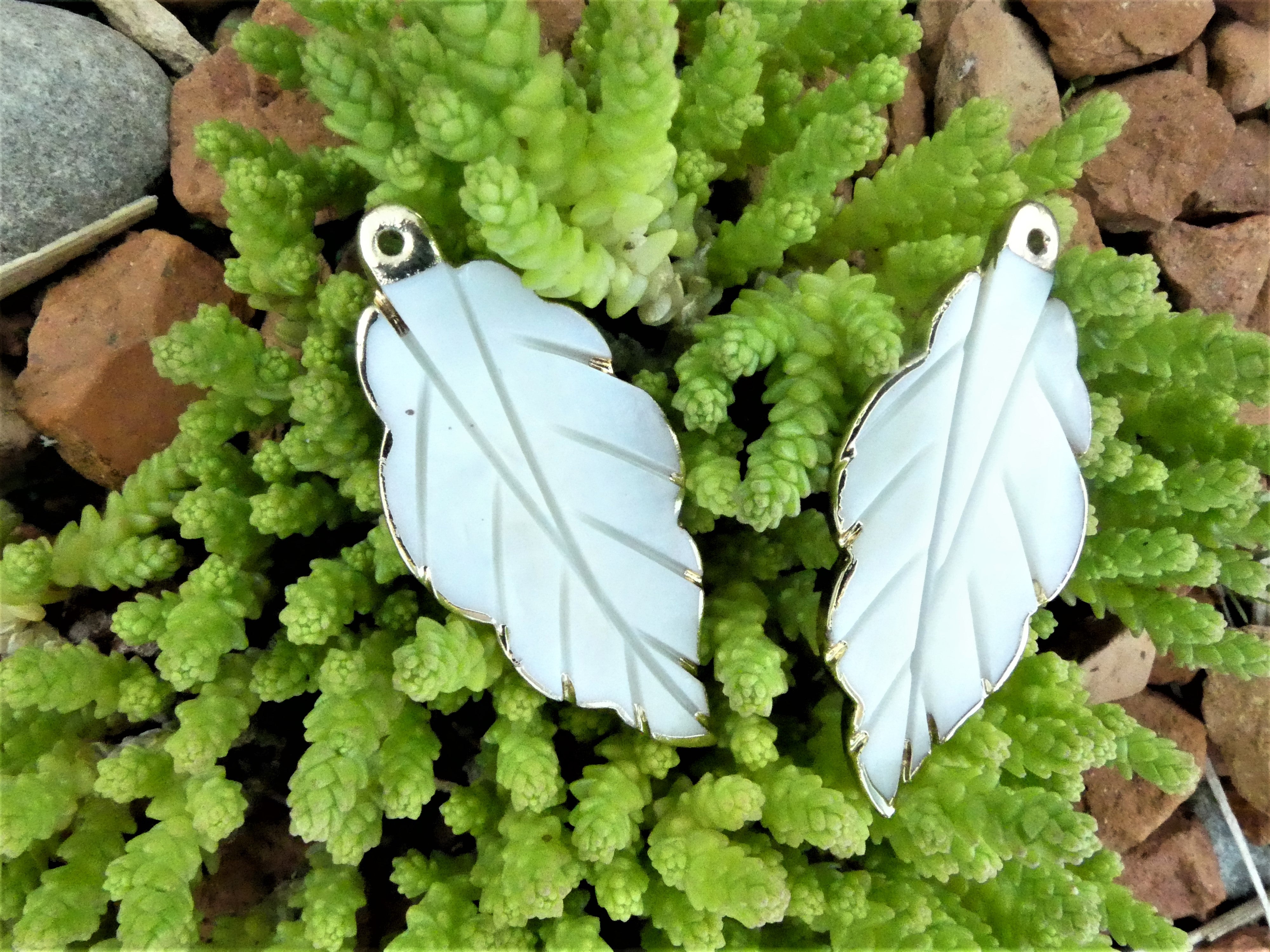 Pendentif - Feuille  (1 pce)