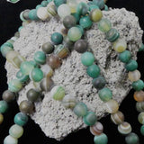 Ronde 8 - Agate rayée (10 pces)