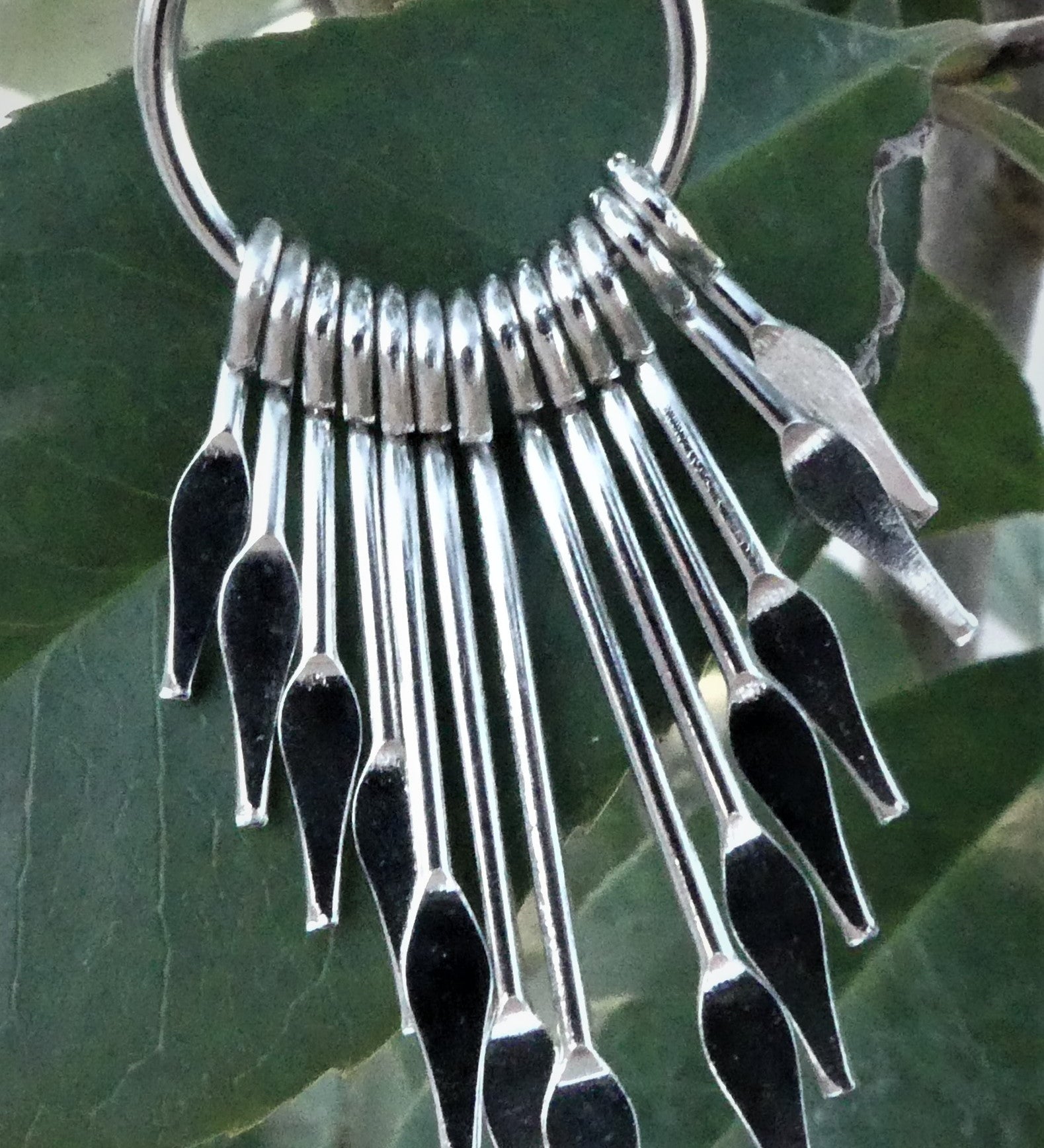 Pendentif - Gland en fer (1 pce)