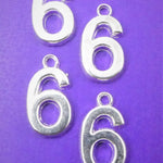 Charms - Chiffre "6" (1 pce)