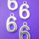 Charms - Chiffre "6" (1 pce)