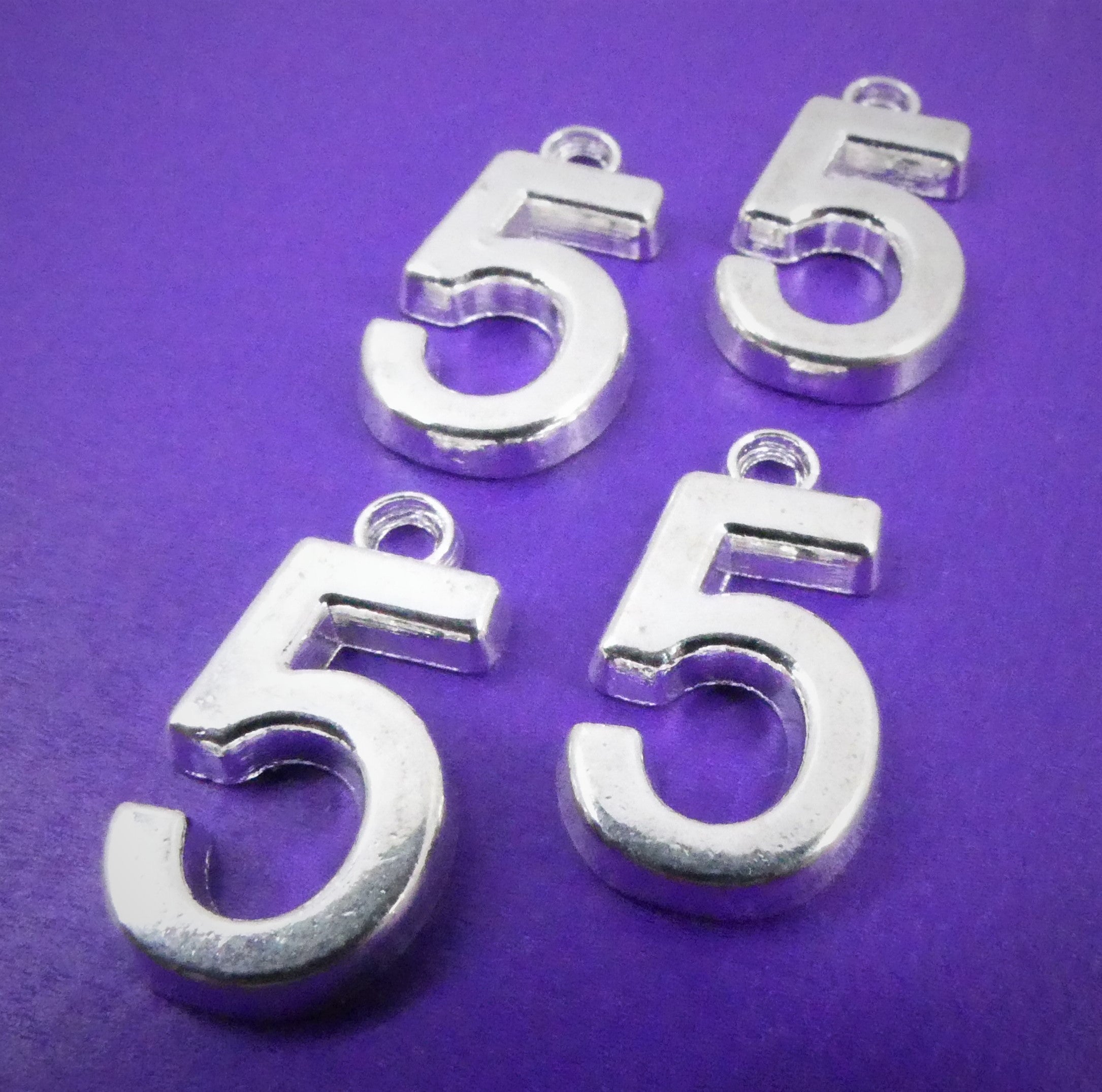 Charms - Chiffre "5" (1 pce)