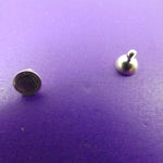 Fermoirs magnétiques en laiton - Couleur platine - 1pce