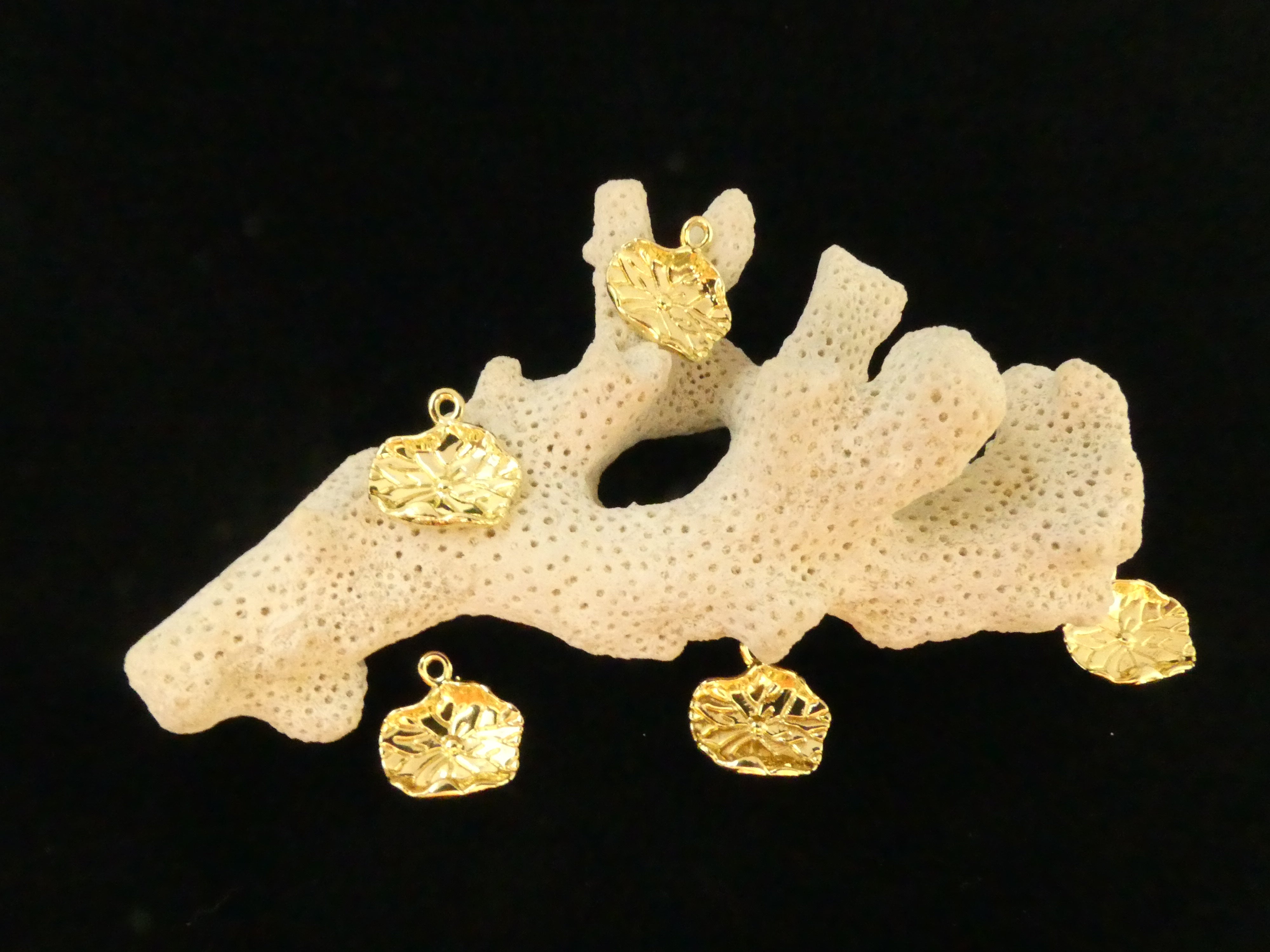 Charms - Feuille de lotus  (1 pce)