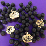 Charms - Feuille de lotus  (1 pce)