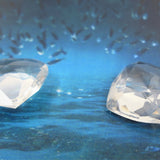 Poire 20 x 18 mm - Cristal (1 pce)