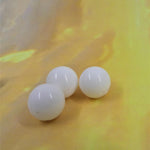 Ronde 10 - Jade naturelle Blanche (5 pces)