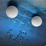 Ronde 10 - Jade naturelle Blanche (5 pces)