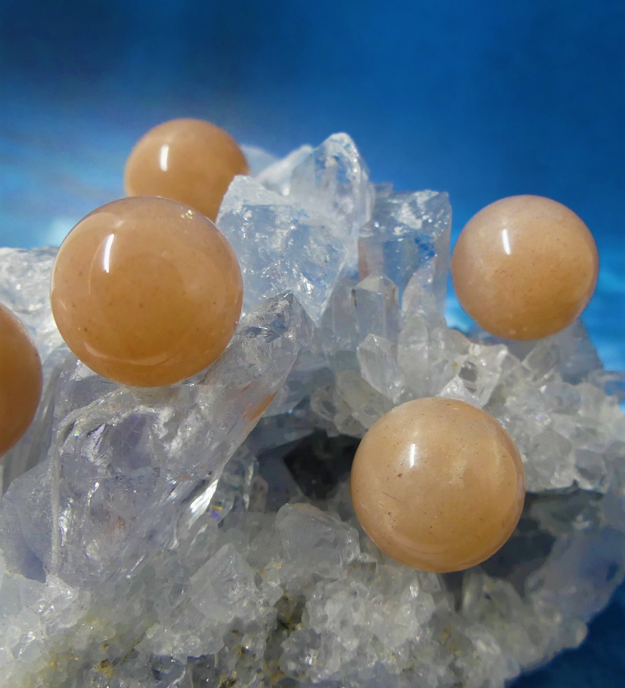Ronde 12 - Sunstone naturelle sandybrown ( 5 pièces )
