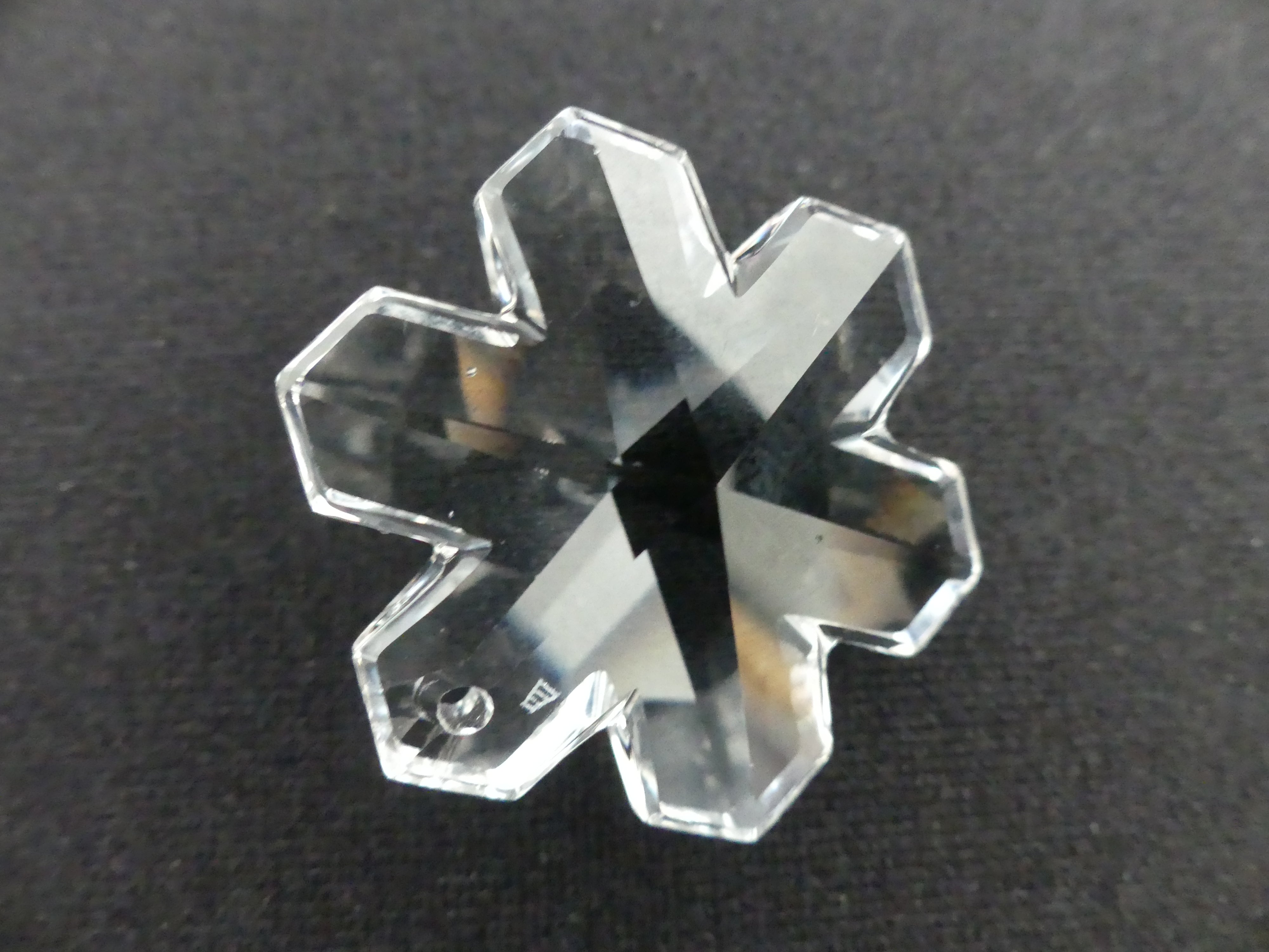 Flocon 30 mm - Crystal (1pièce)