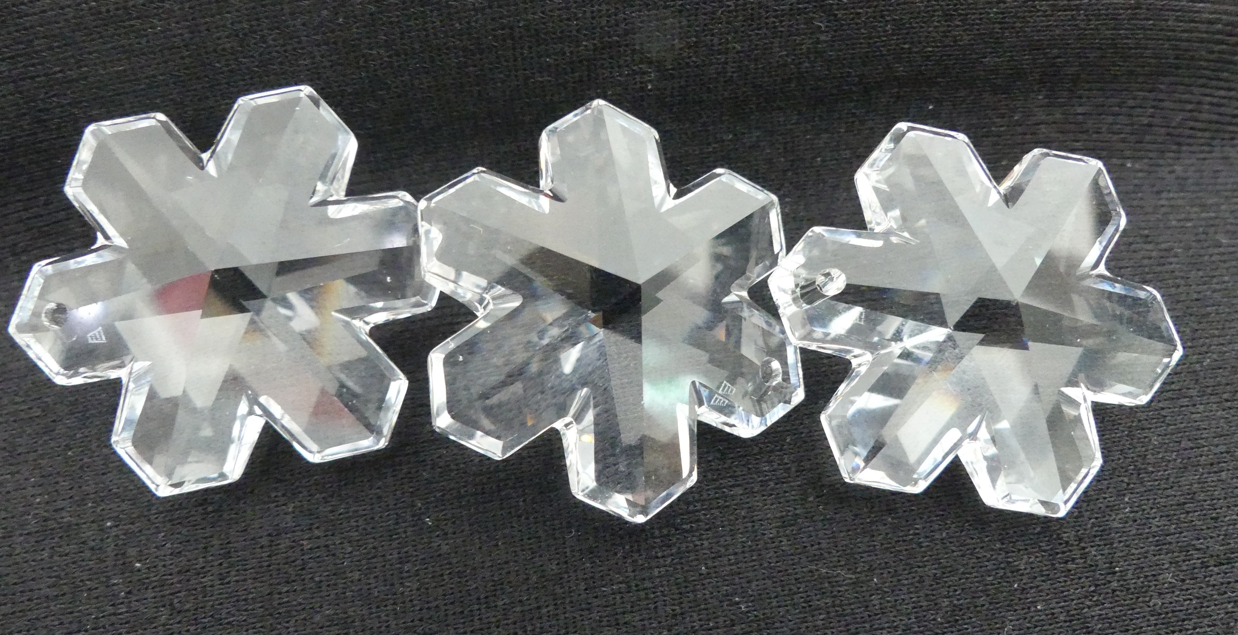 Flocon 30 mm - Crystal (1pièce)