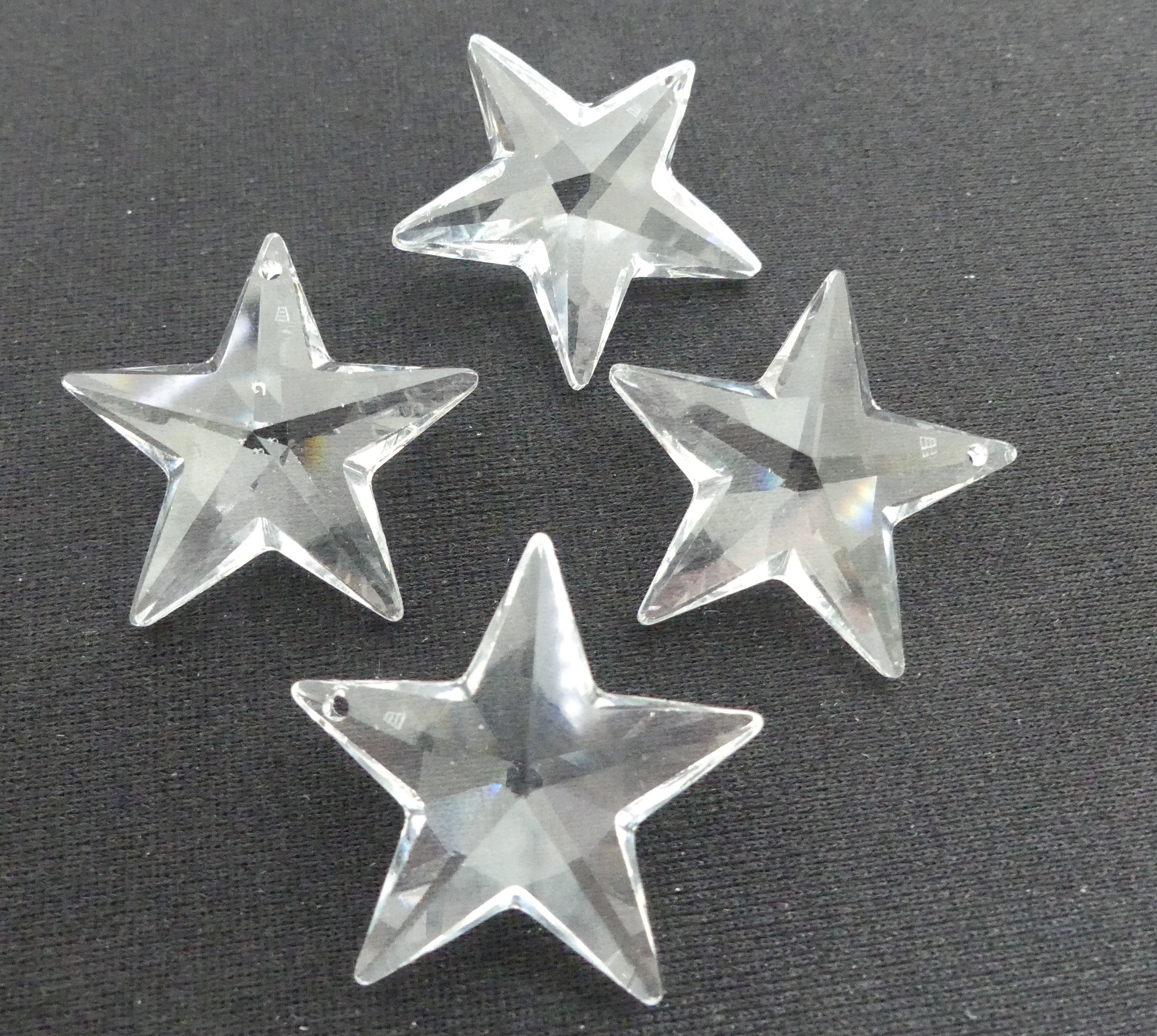 Etoile 28 mm - Crystal (1pièce)