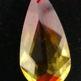 Larme de cristal Swarovski - Fire Opal