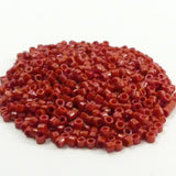 Delica 11 - Perle de verre Duracoat - Rouge - Shangaï (4 g)