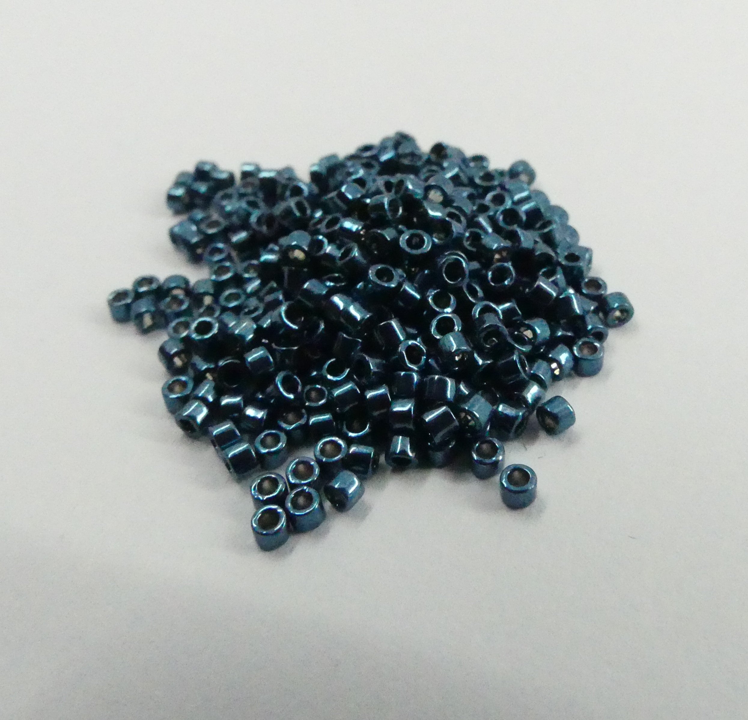 Delica 11 - Bleu foncé galvanisé (4 g)