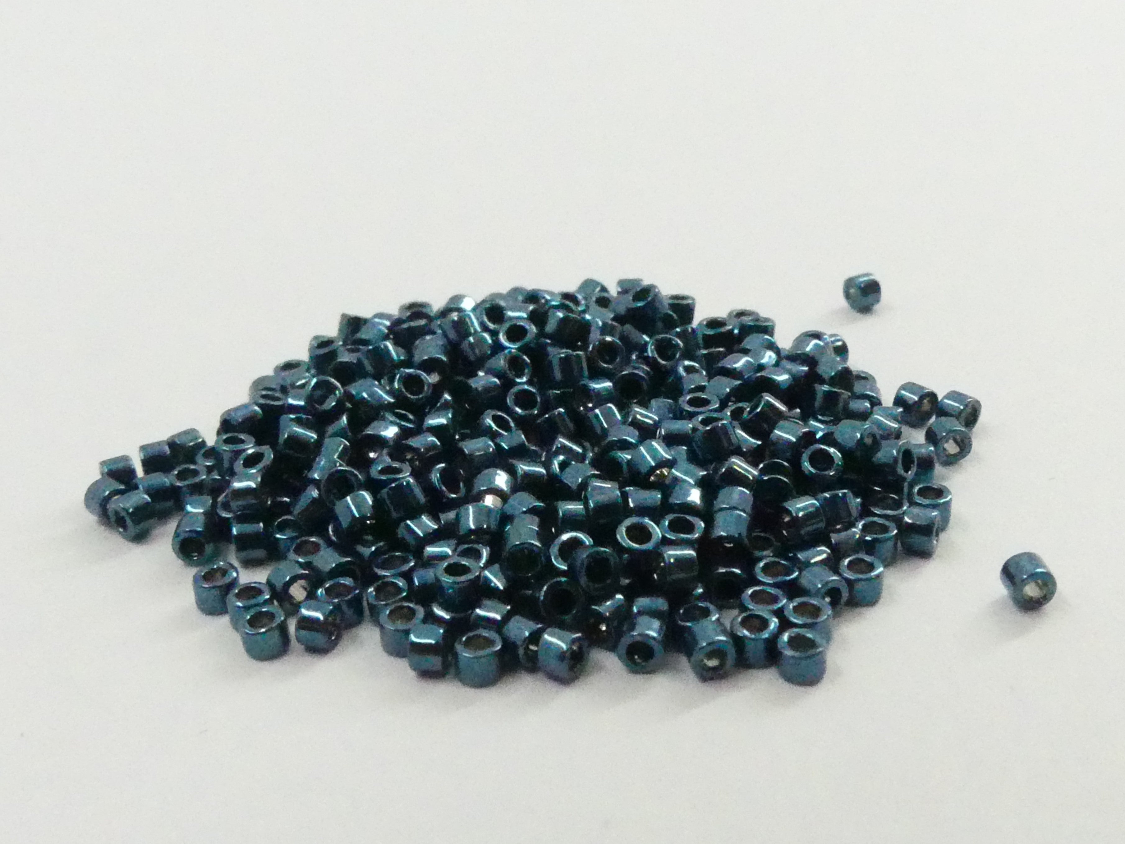 Delica 11 - Bleu foncé galvanisé (4 g)