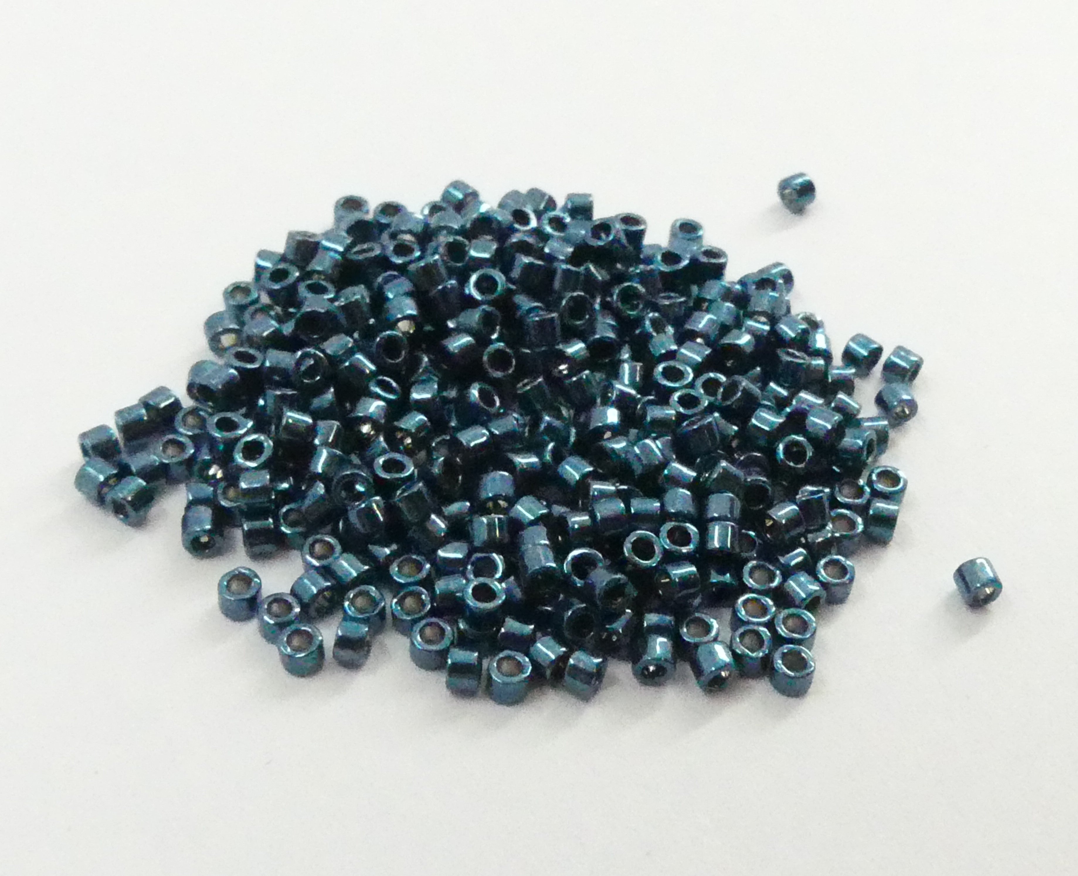 Delica 11 - Bleu foncé galvanisé (4 g)