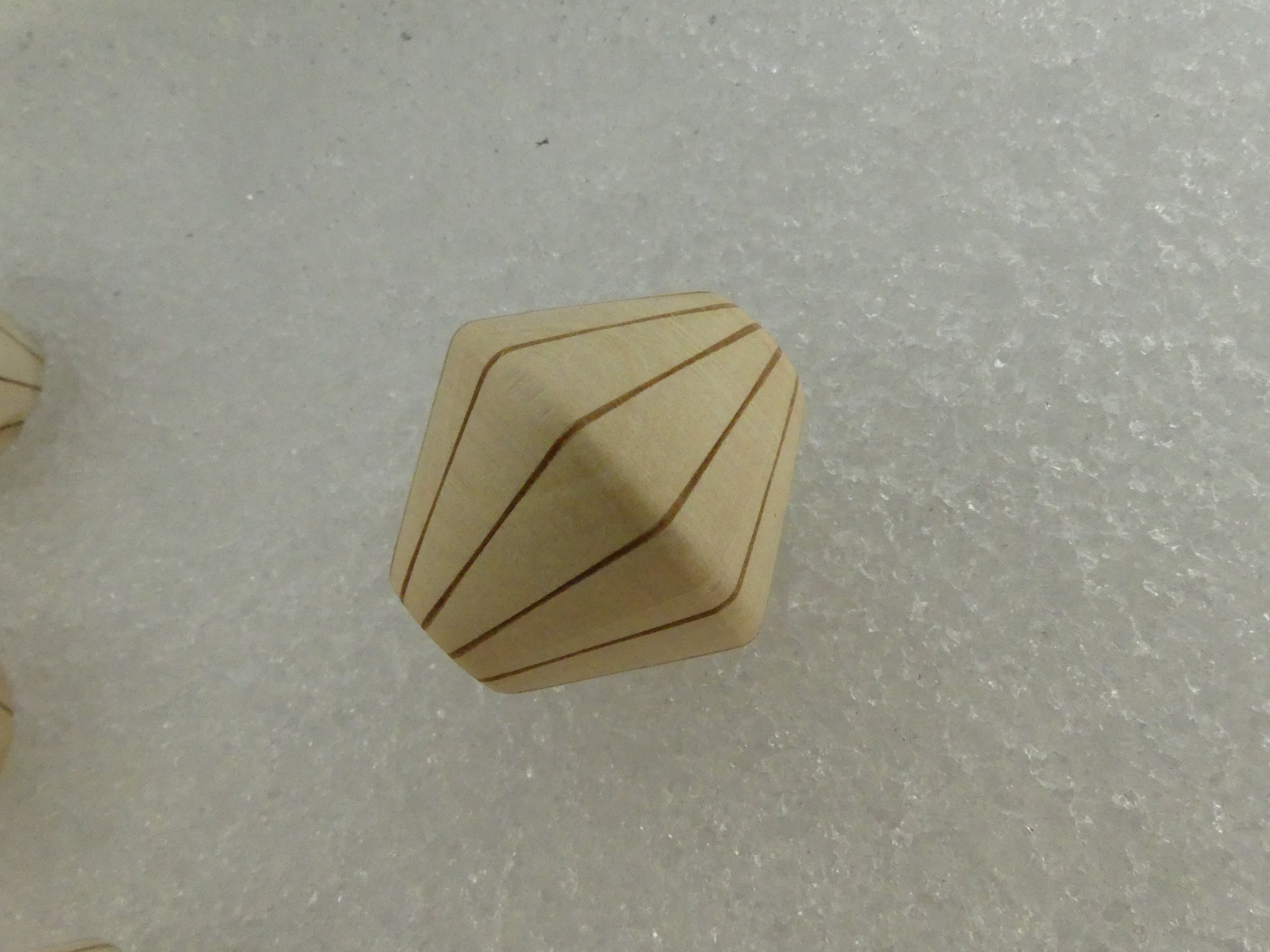 Perles en bois Européen  (1 pce)