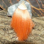 Pendentif - Pompon Corail (1 pce)