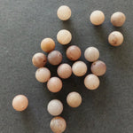 Ronde 8 - Aventurine naturelle pourpre (10 pces)