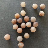 Ronde 8 - Aventurine naturelle pourpre (10 pces)