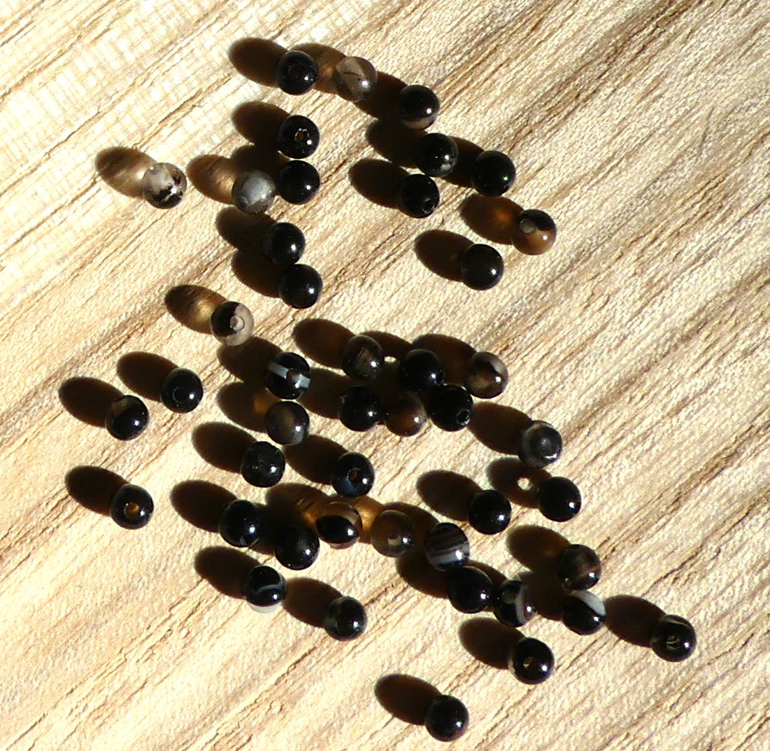 Ronde 2 - Agate naturelle (10 pces)