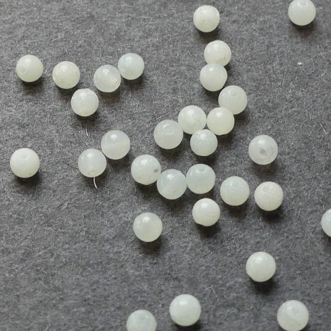 Ronde 2 - Amazonite naturelle (10 pces)