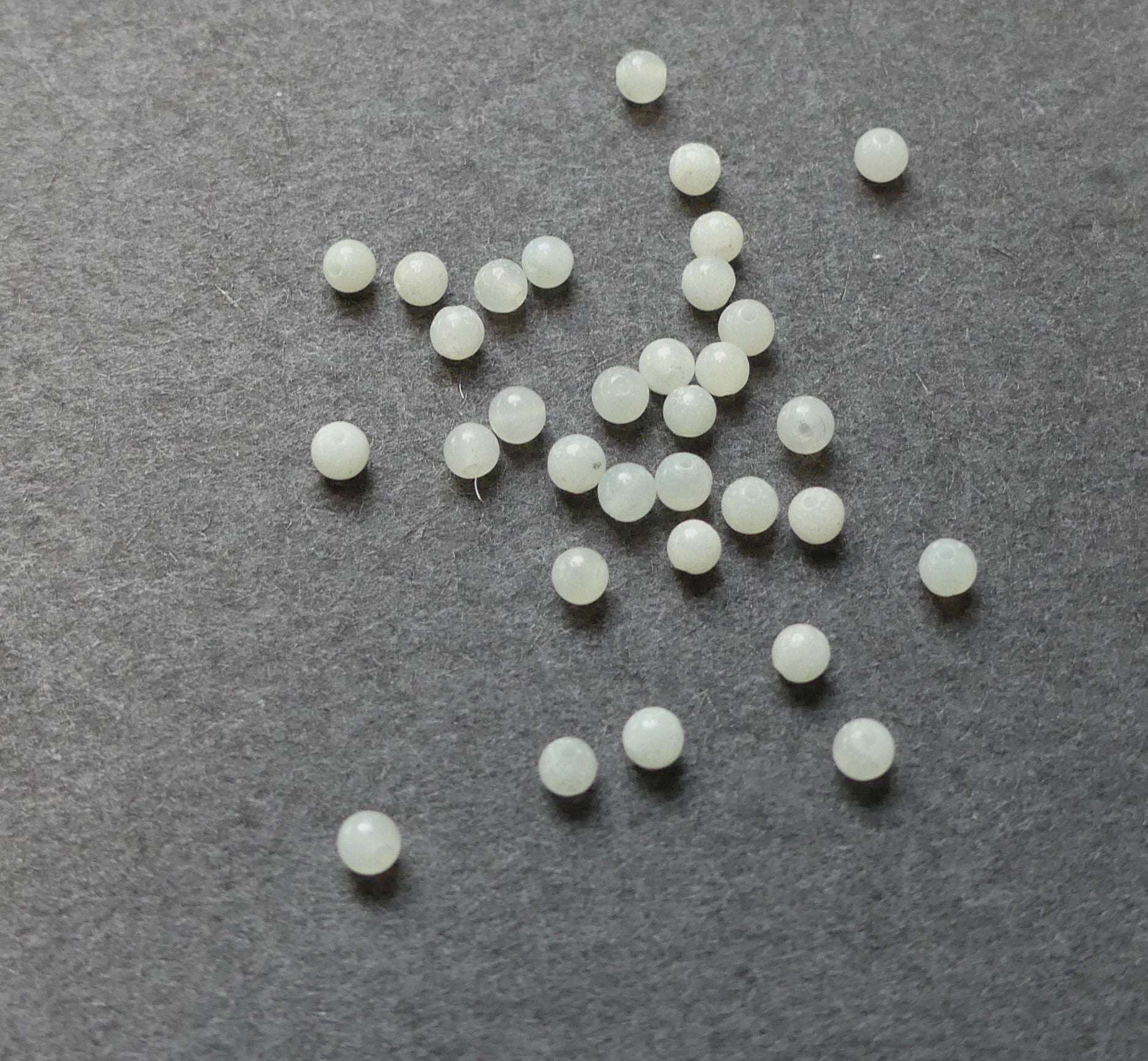 Ronde 2 - Amazonite naturelle (10 pces)