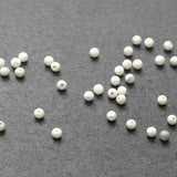 Ronde 2 - Howlite naturelle (10 pces)