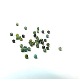 Ronde 2 - Jaspe jaune turquoise (10 pces)