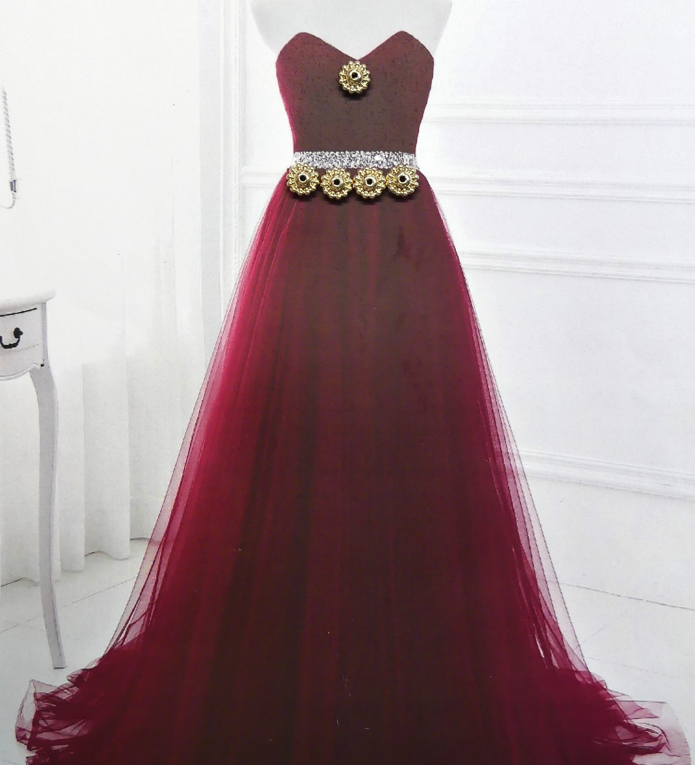 Perle d'espacement en alliage, sans nickel et sans plomb, plaqué or clair - (3 pces)