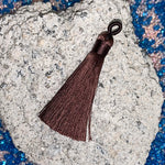 Pompon noix ce coco brun (1 pce)