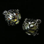 Pendentif - Cage pour perle (1 pce)