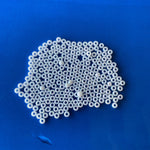 Rocaille 8 - Perle de verre - Blanc AB (4g) 