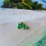 Perles Indiennes - Vert (4g)