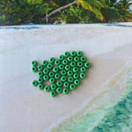 Perles Indiennes - Vert (4g)