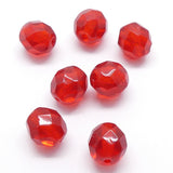 Facette 8 - rubis Siam (10 pces)