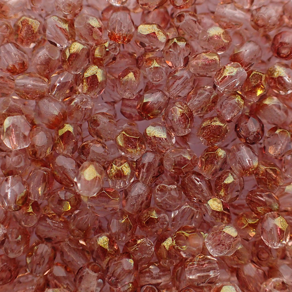 Facette 3 - Lustre rose transparent (100 pces)