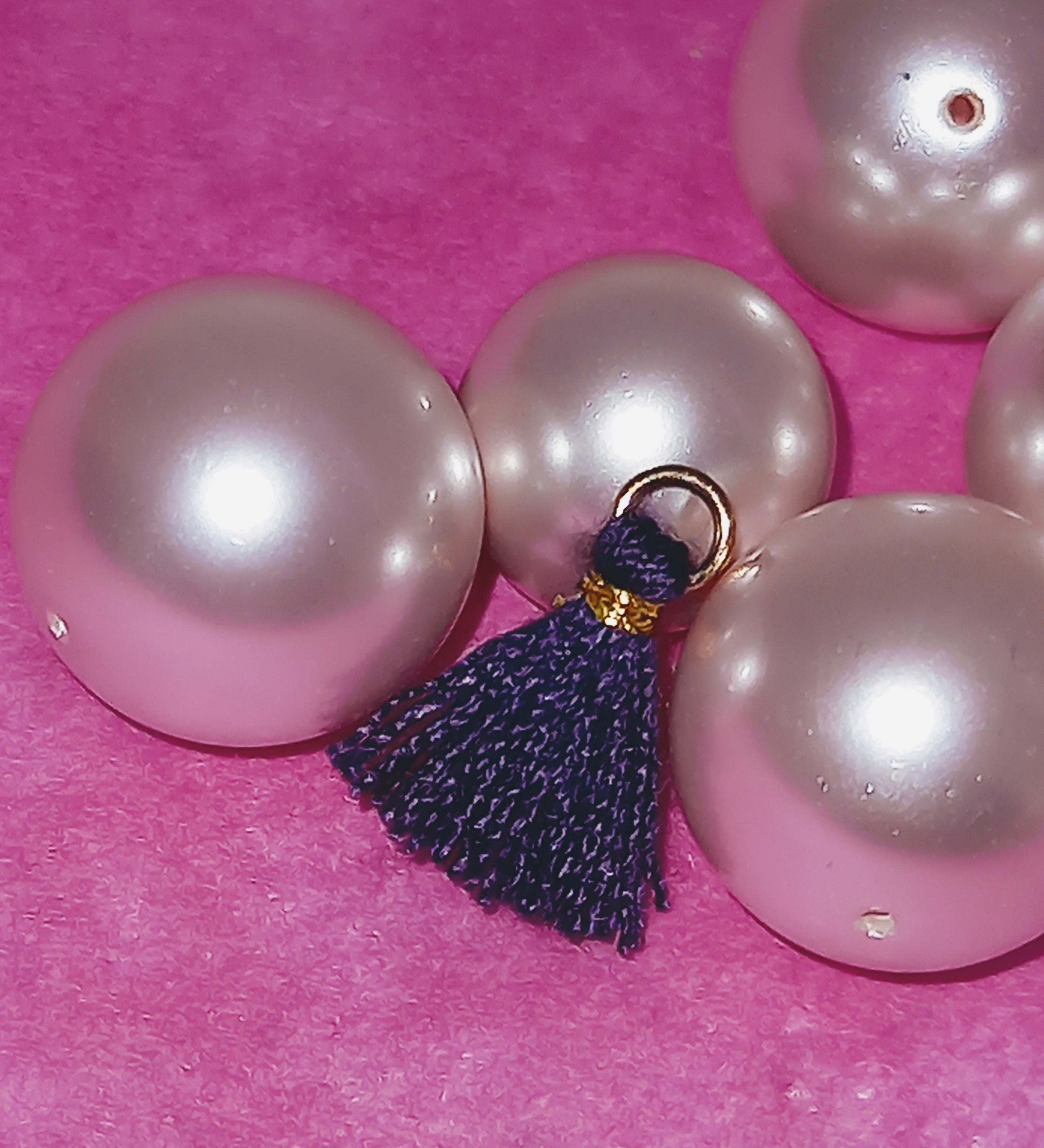 Mini pompon Raisin (1 pce)