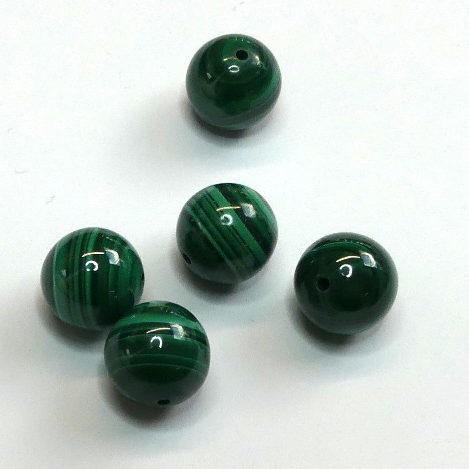 Ronde 12 - Malachite naturelle grade AA