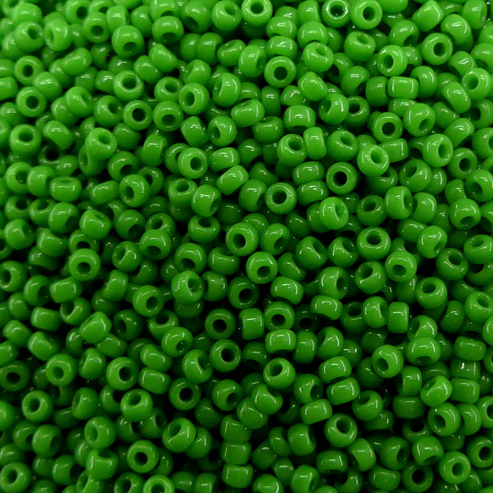 Rocaille Miyuki  11 - Vert Opaque ( 4g )