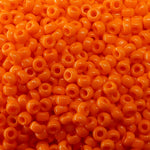 Rocaille Miyuki  11 - Orange Opaque Fluo ( 4g )