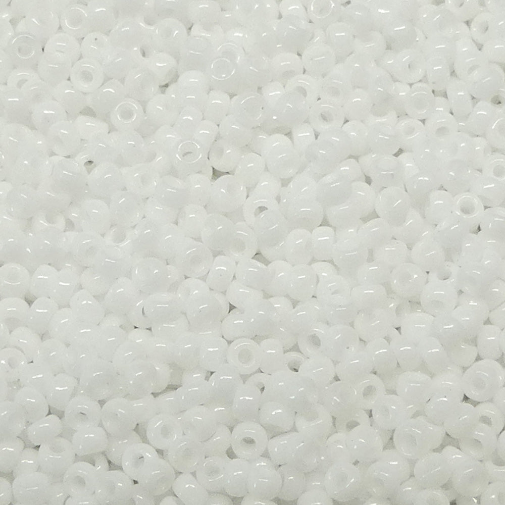 Rocaille Miyuki  11 - Blanc ( 4g )