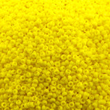 Rocaille Miyuki  15 - Jaune Opaque