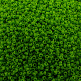 Rocaille Miyuki  15 - Vert Opaque 