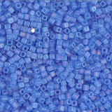 Perle carrée Miyuki Saphir Mat AB (1.8mm)