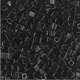 Perle carrée - Noir (1.8mm)