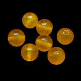 Ronde 8 - Jade Naturelle Ambre (10 pces)