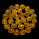 Ronde 8 - Jade Naturelle Ambre (10 pces)